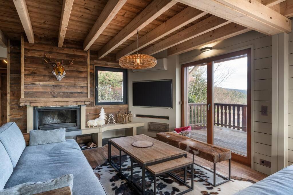 לה טולי Luxueux Chalet Avec Vue Sur Les Pistes Et Le Hohneck מראה חיצוני תמונה