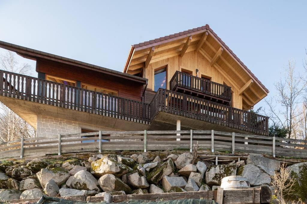 לה טולי Luxueux Chalet Avec Vue Sur Les Pistes Et Le Hohneck מראה חיצוני תמונה