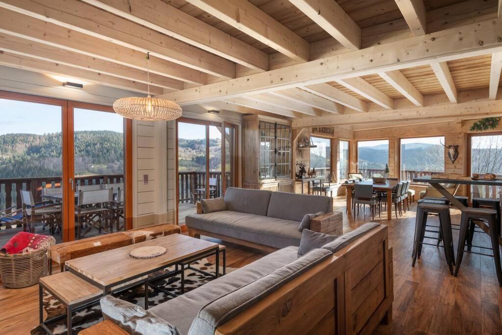 לה טולי Luxueux Chalet Avec Vue Sur Les Pistes Et Le Hohneck מראה חיצוני תמונה